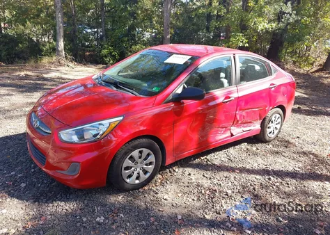 2017 Hyundai Accent Se z USA, uszkodzony, nr VIN KMHCT4AE6HU298933